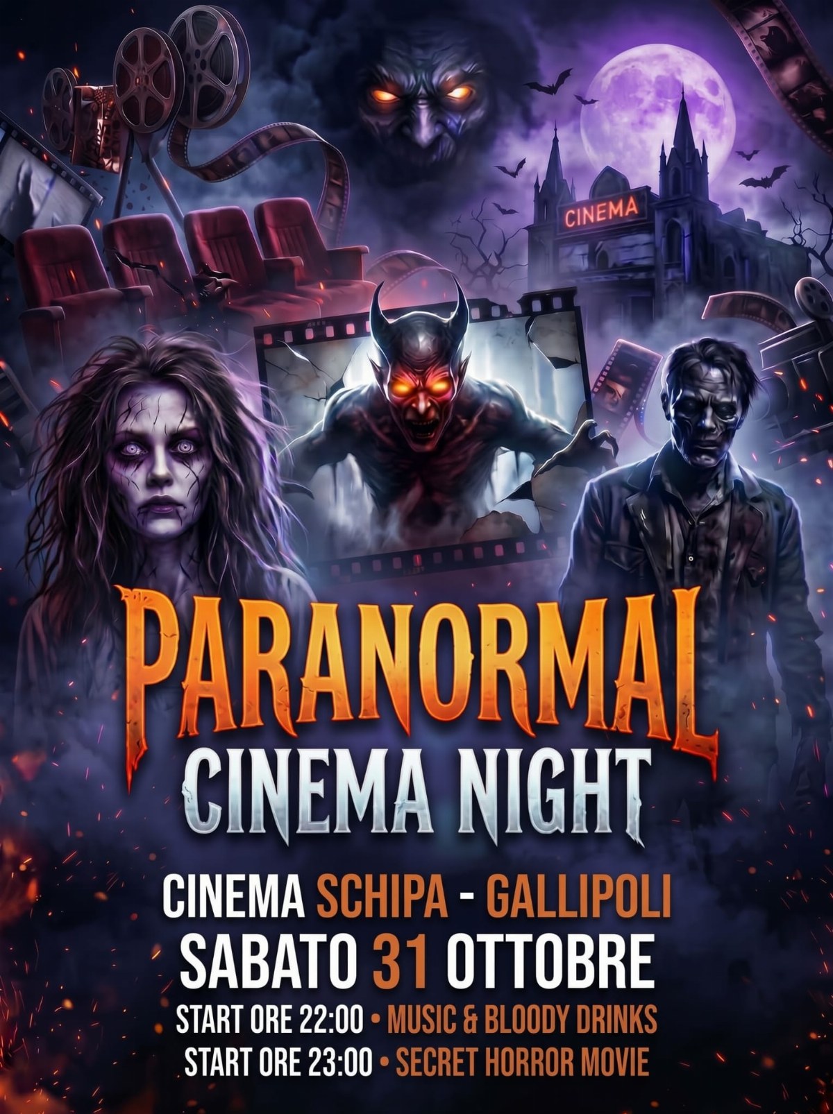 Paranormal Cinema Night